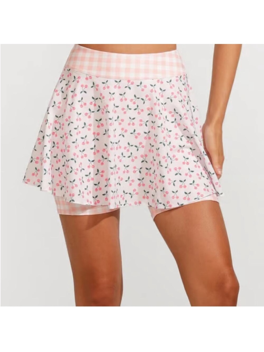 EleVen By Venus Williams Cherry Bomb Tennis Skirt Skort Sz L